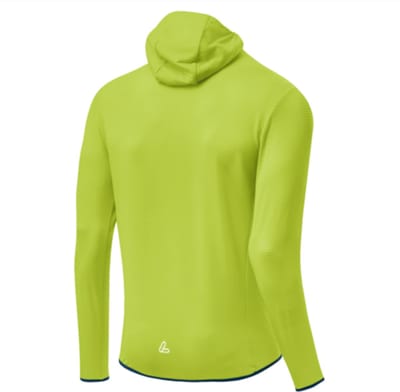 Loeffler shirt lange mouwen M HZ Hoody Aero TechFleece - Licht Groen