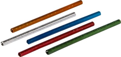 Hm Exoten-Ringen Zak A 100 stuks, Assortie 5x20 stuks, Aluminium vogelringen 2.5 mm