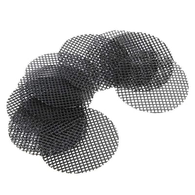 Dailygoods- Mesh Mat - 10 Stuks - Ademend Kunststof - Voorkomt Wortelrot - Ondoordringbaar Kussen - Geschikt voor Potten - Plantenschot