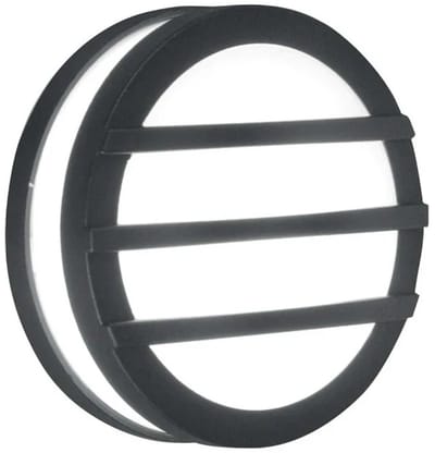 Moderne Wandlamp - Steady Lighting - Metaal - Modern - GX53 - L: 5.7cm - Voor Buiten - Woonkamer - Eetkamer - Grijs