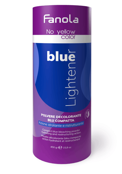 Fanola No Yellow Color Blue Lightener Powder 450 g