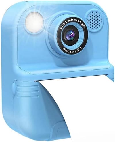 Digitale Kinder Camera - Direct Print Camera - Momenten Vasten - Direct Print Functie - 11 cm - Blauw