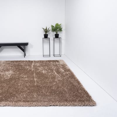 Vloerkleed Xilento Elegance Brown | 170 x 230 cm