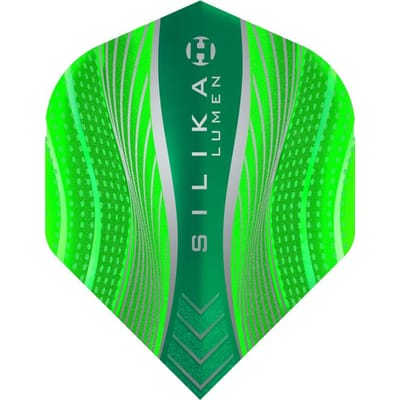 Harrows Silika Lumen NO2 Groen Sterke Kristallijne Gecoate - Dart Flights