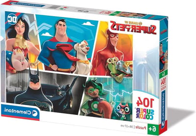 Kinderpuzzel 104 Stukjes - Legpuzzel Kinderen - Ontwikkelen Observatievaardigheid - Gerecyclede Materialen - 379 x 269 cm - Meerkleurig