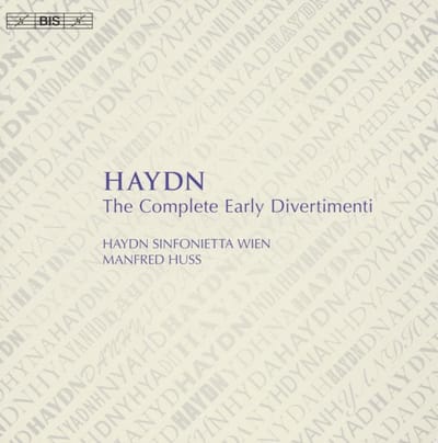 Haydn Sinfonietta Wien, Manfred Huss - Haydn: The Complete Early Divertimenti (5 CD)