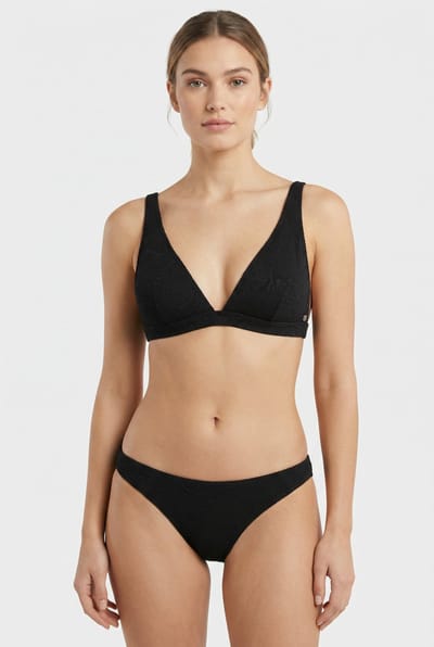 Shiwi Regular Bikini Bottom Paisley Structure Black Paisley Struct Größe: 42 | Bikinis Outlet | Damen | Schwarz