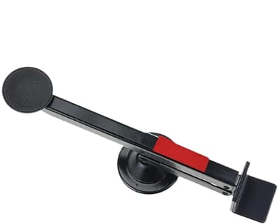Deurlifter Gipsplaat Hijser - Deurmontage Steun - Deuren Monteren - 360 Graden Draaibaar - 33 cm Lengte - Zilver