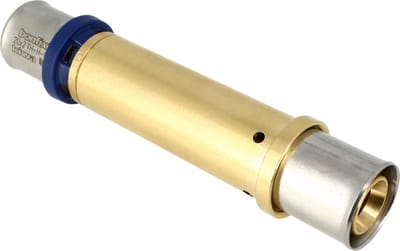 Bonfix Zakverpakking: Alu-pers Reparatiekoppeling 20 x 20 - 2 x alu-pers