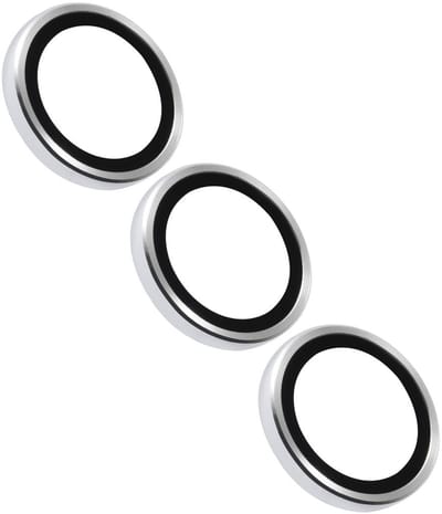 Camera lens Protector Geschikt voor: Samsung Galaxy S25 - screen protector - glas - bescherm je camera - beschermglas - Zilver
