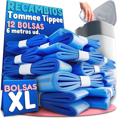 Navulverpakkingen voor luiers, XL, 72 meter - 12 stuks