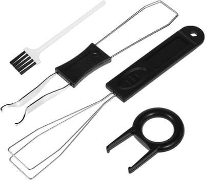 Trigger keycap remover set voor mechanische toetsenborden - 4-delige toolset voor eenvoudig verwijderen en vervangen van toetsen
