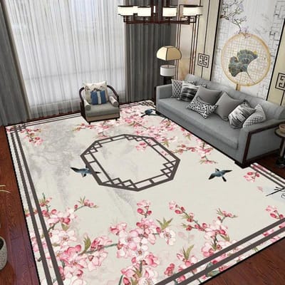 Luxe Tapijten in Chinese Stijl voor Woonkamer Wasbare Lounge Grote Kamer Kleden Zachte Antislip Vloermatten Slaapkamertapijt 200x300 80*160cm