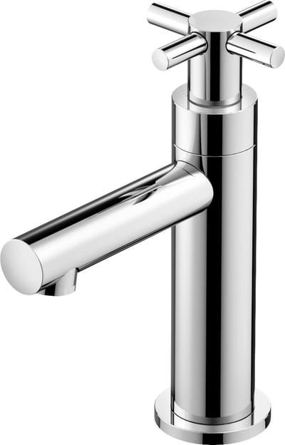 Hotbath Dude P001CR - fonteinkraan - 1-kruisgreep - Recht - 15.5 cm - Chroom