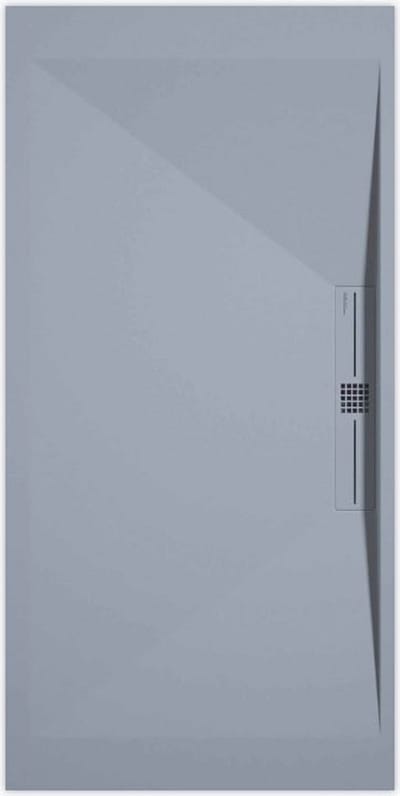 Sanifun douchebak Stone Side Gray Smooth 900 x 700 P