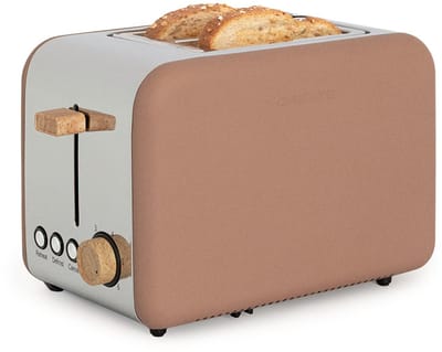 CREATE - Broodrooster - Voor Medium - 6 niveaus - 850W - Mokka - TOAST RETRO