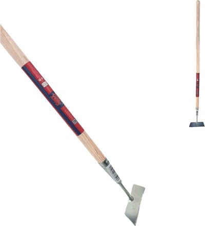 Synx Tools Mini schoffel 12cm - Schoffels- Voegenkrabber - onkruidborstel - onkruidmes - krabbers / schrapers met steel 75cm