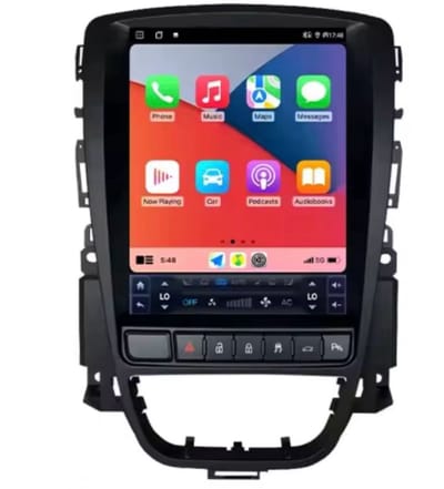 Navigatiesysteem auto met scherm - autoradio geschikt voor CarPlay en Android auto - bluetooth radio - geschikt voor Opel Astra J 2010-2015