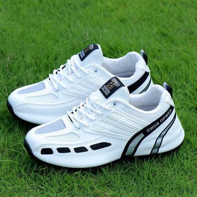 Maat 48 Heren Sneakers Lente Herfst Mode Comfortabele Sport Hardloopschoenen voor Heren Licht Zachtzool Sneaker Tenis Masculino 39 white