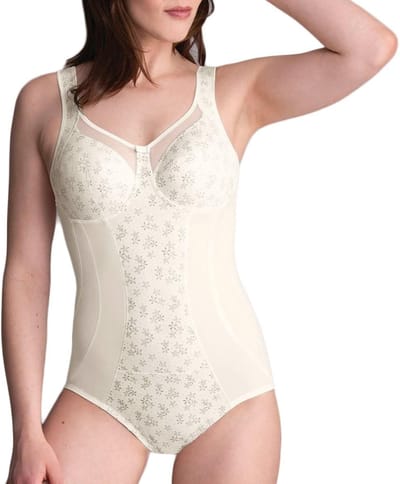Elegante Dames Body met Grafische Bloemenprint - Vormgevend Ondergoed