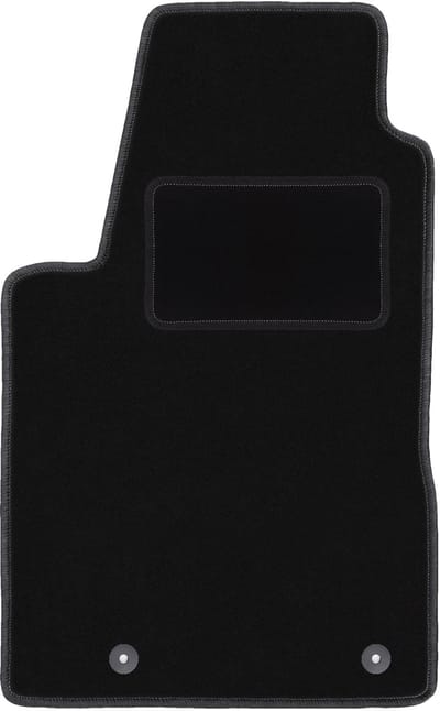 Chauffeursmat zwart voor: Audi A8 D2 sedan (1994-2002)