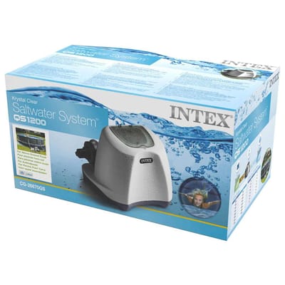 Intex Krystal Clear Zoutwater Systeem QS1200 - 12.112L/u - Voor zwembaden tot 56.800L
