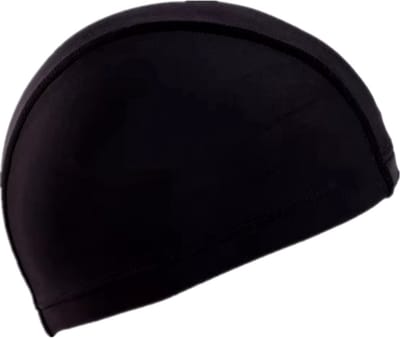 Scoby - Zwem- en Douchemuts - Stretch Badmuts - One Size - Volwassenen - Polyester/Spandex - Zwart