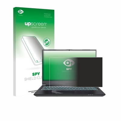upscreen - privacy screenprotector voor Gigabyte G5 2024 - Folie Beschermfolie Blauwlichtfilter