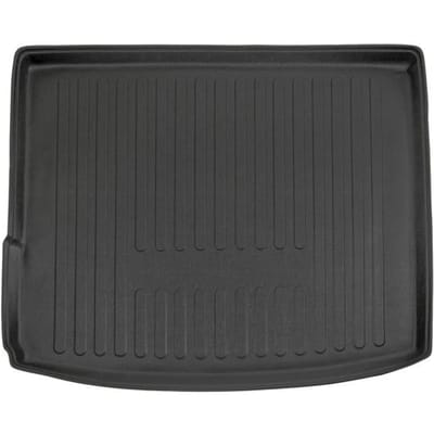 Tapis De Coffre Sur Mesure Pour Porsche Cayenne 2002-2018, Noir, Antidérapant, Bord Haut, Toutes Saisons noir