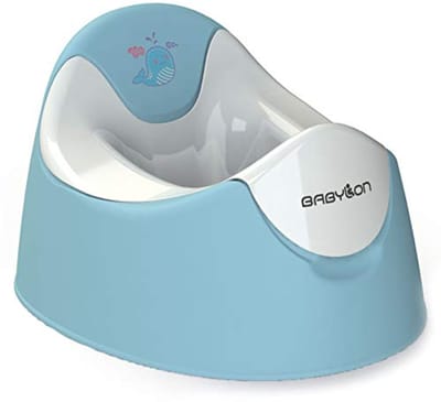Kinderpotje Trio voor Kinderen - Uitneembare Kom en Antislip Basis, Geschikt voor Jongens en Meisjes vanaf 1 Jaar, Babyaccessoires in Blauw