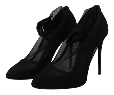 Mesh Pumps La9800 Stilettos