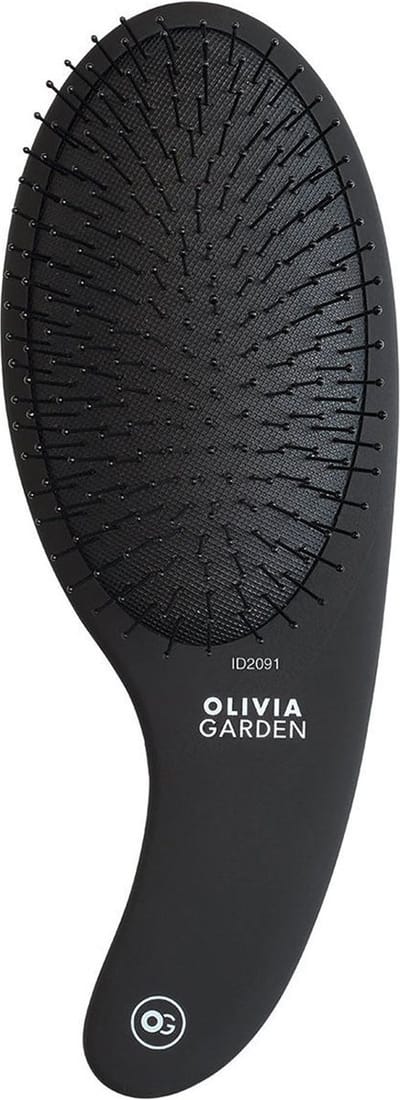 Olivia Garden - Curve Nylon Bristles - Matt Black