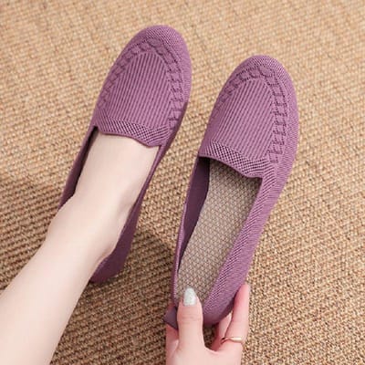 Dames Schoenen Oude Pekinge Stoffen Schoenen Zachte Zool Moeder Schoenen Vierkante Dans Schoenen Dames Stoffen Schoenen Antislip Schoenen 40 paars