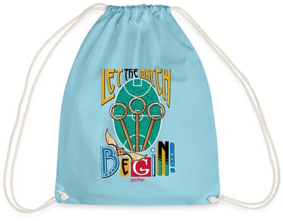 Harry Potter Let The Match Begin Quidditch Gymtas