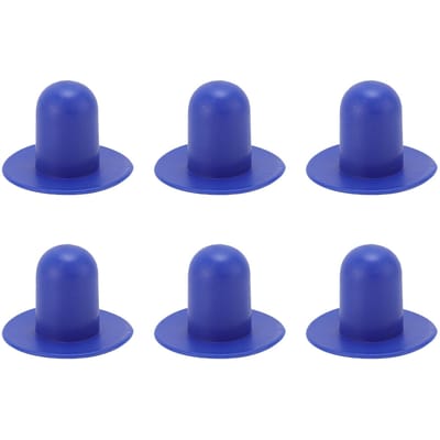 6 Stuks Zwembadpomp Zeef Gat Plug Geschikt voor 28270 28271 28272 28273 26700 26702 Bovengronds Zwembad blue