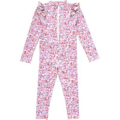Louise Misha Bathing Jumpsuits Linette Pink Sweet Pastel Maat: 6M | Baby Rompers Outlet | Unisex | Roze