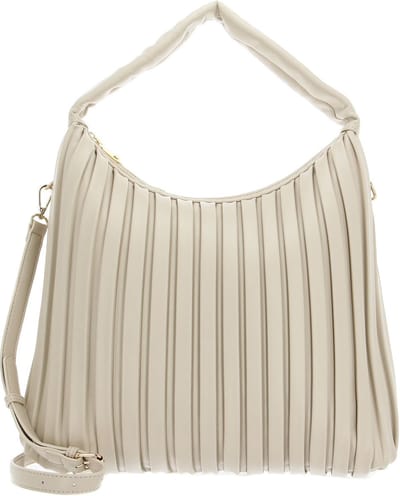 SEIDENFELT MANUFAKTUR Schoudertas Hamra Hobo Cream / Gold Crème