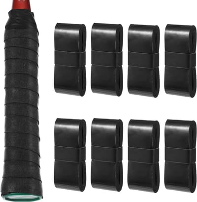 Tennisracket Grip Tape - 8stuks - Zelfklevende tennisracket griptape - Voorgesneden antislip tennisgriptape - Zweetabsorberend en zweetbestendig tennisgriptape - Geschikt voor rackets, badmintonrackets en golfclubs