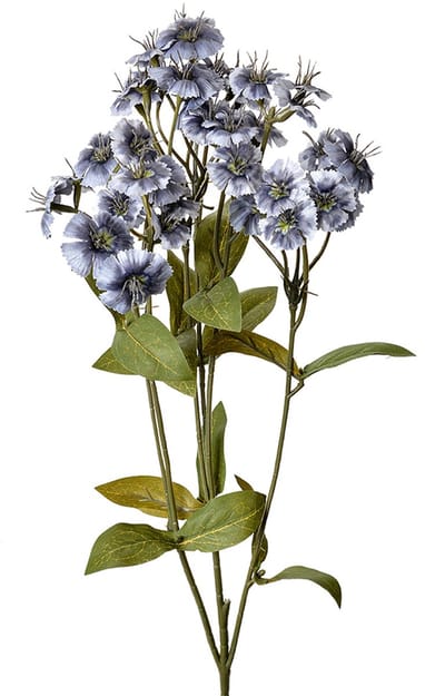 Clayre & Eef Kunstbloem 63 cm Blauw Kunststof