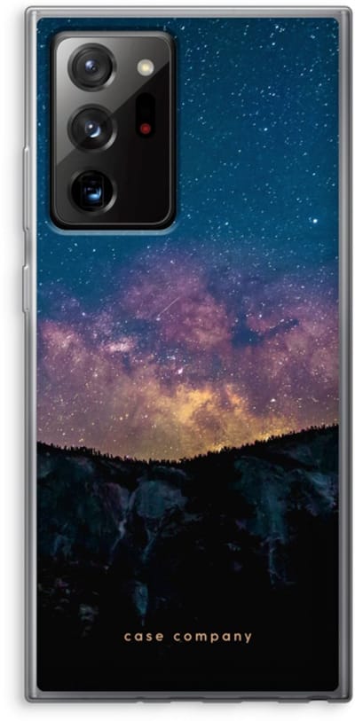 Case Company® - Hoesje geschikt voor Samsung Galaxy Note 20 Ultra / Note 20 Ultra 5G hoesje - Travel to space - Soft Cover Telefoonhoesje - Bescherming aan alle Kanten en Schermrand