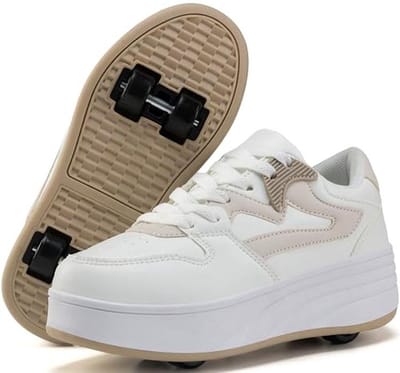 Rolschaatsschoenen voor Kinderen - Sneakers met Afneembare Wielen
