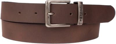 Petrol Industries Riem Heren - Broekriem - Leer - Bruin - 85 cm - S