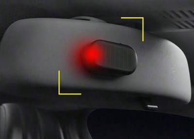 Alarm Licht - Auto - Anti Diefstal - Waarschuwingslicht - Dummy - Knipperend Rood Licht