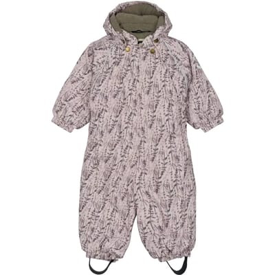 Ski overall polyester voor baby Mikk-Line Aop Floral