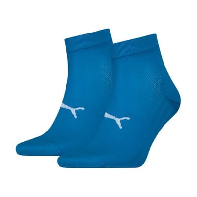 Puma Sport Light Quarter (2-pack) - hoge enkelsokken - blauw