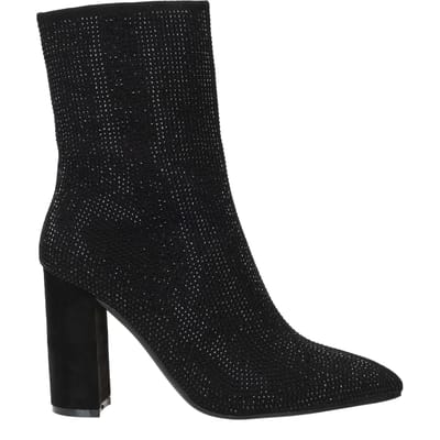 POSH By Poelman Enkellaarsjes - Dames - Zwart - Maat:38