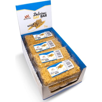 XXL Nutrition Delicious Oat Bar Natural 12 pack - 100 gram