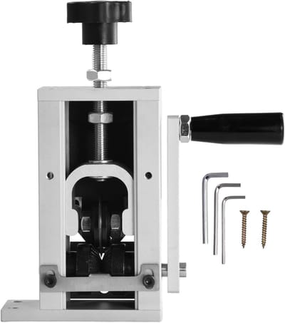 Kabelstripper Machine - Draad Stripper - Efficiënt Bedrading - Verstelbare Capaciteit - 1-21 mm Diameter - Zilver