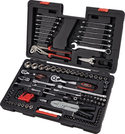 RAST91000 RODAC 1/2" | 1/4" Gereedschapskoffer / doppenset 100-delig