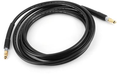 Dailygoods- Hogedrukreiniger Slang 10 m - Duurzaam/Slijtvast - Robuust/Rubber - Easy Lock Knop - Hoogsterkstaaldraad - Uitzonderlijke Prestaties - Reinigingsslang